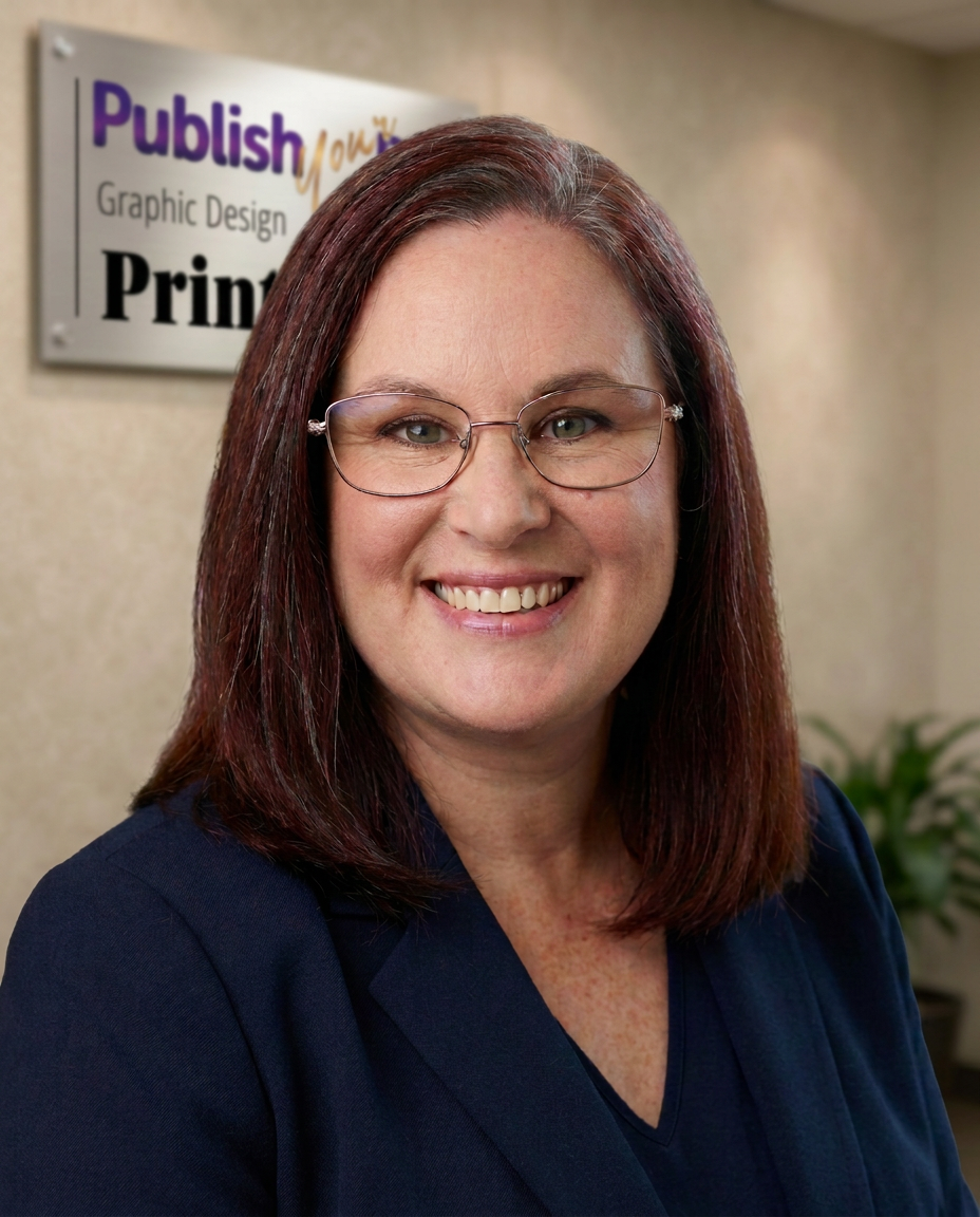 Danae Valdez a Co-Owner of Publish Your Biz LLC and the Design and Marketing Director.
